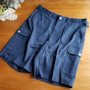Canyon Ridge navy cargo shorts